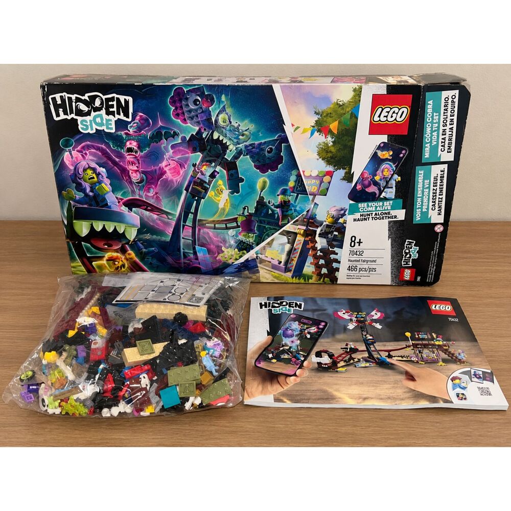 LEGO Hidden Side Haunted Fairground #70432 – COMPLETE – Box Included!